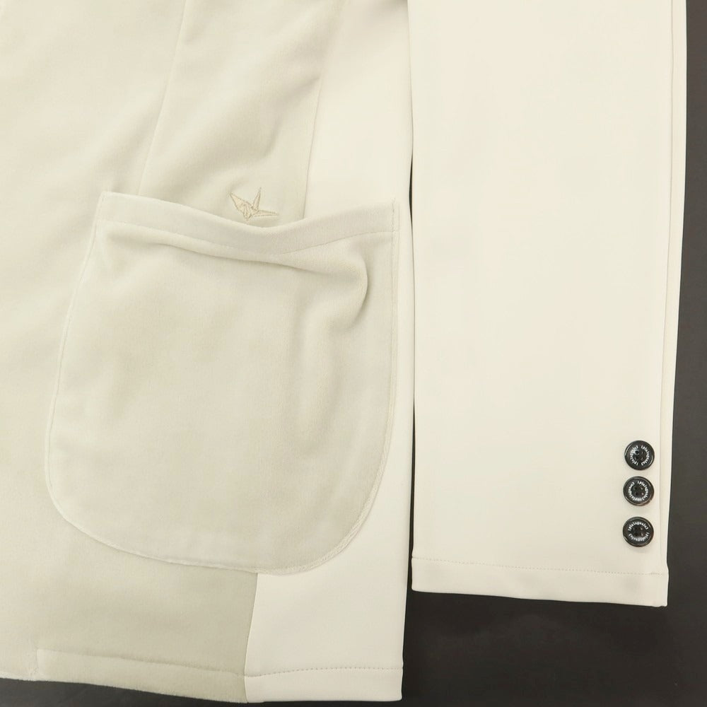 【中古】ウノピュウノウグァーレトレ 1piu1uguale3 ストレッチポリエステル カジュアルジャケット サンドベージュ【 V 】【 状態ランクA 】【 メンズ 】