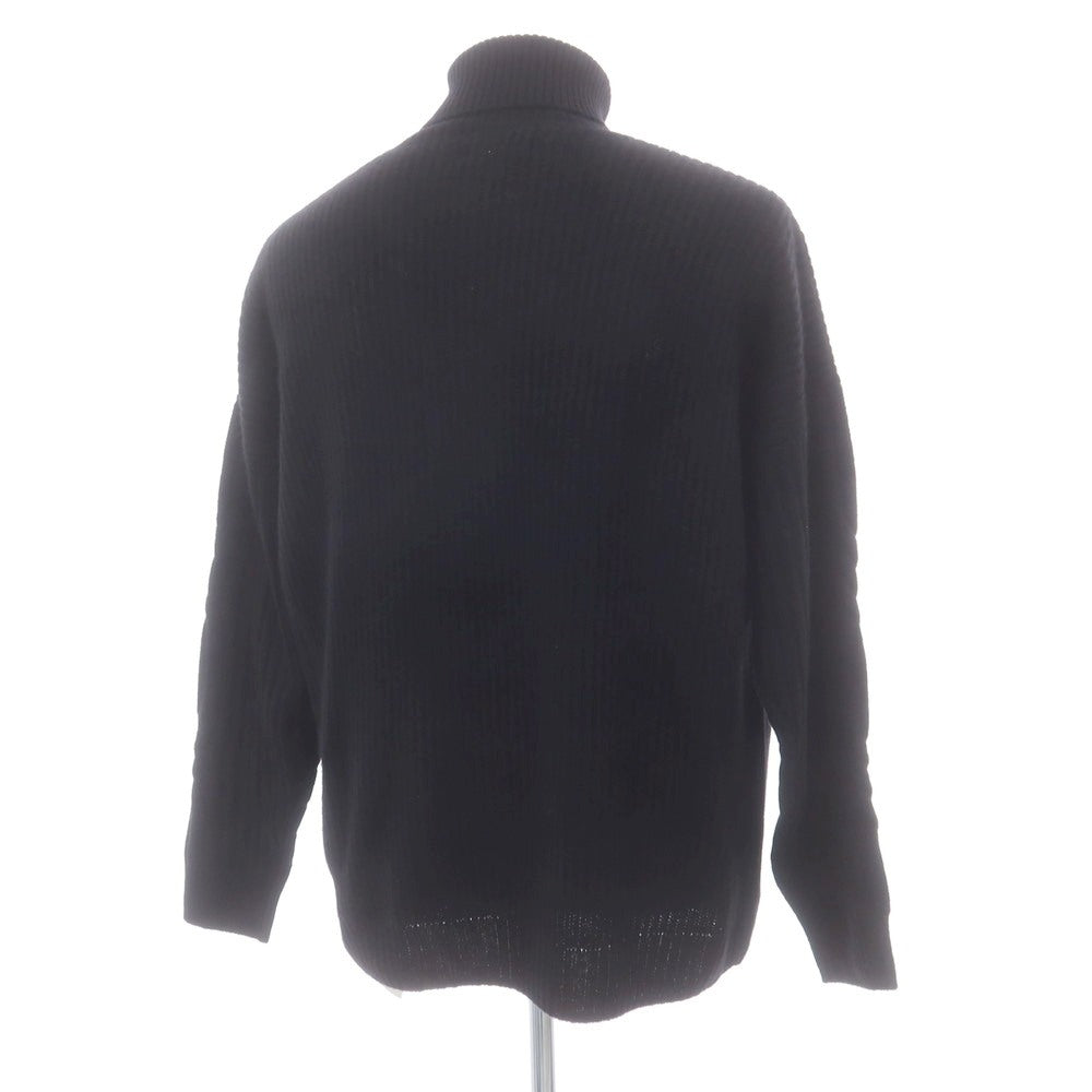 【中古】ウノピュウノウグァーレトレ 1piu1uguale3 カシミヤ タートルネック プルオーバーニット ブラック【 VI 】【 状態ランクA 】【 メンズ 】