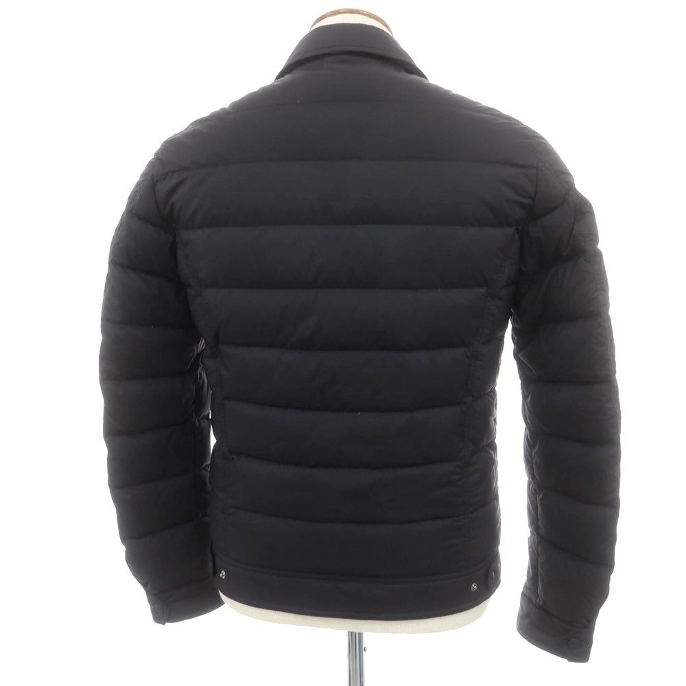 【中古】ヘルノ Herno ナイロン ダウンジャケット ネイビー【 46 】【 状態ランクB 】【 メンズ 】