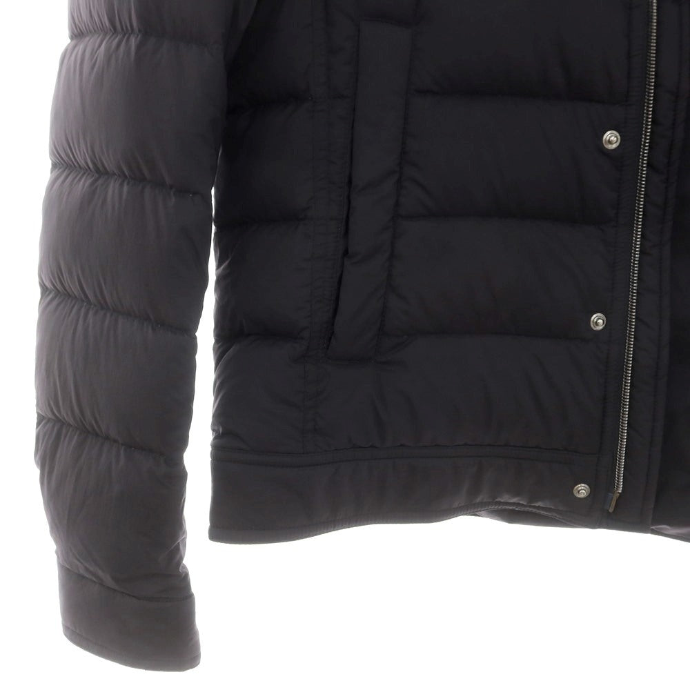 【中古】ヘルノ Herno ナイロン ダウンジャケット ネイビー【 46 】【 状態ランクB 】【 メンズ 】