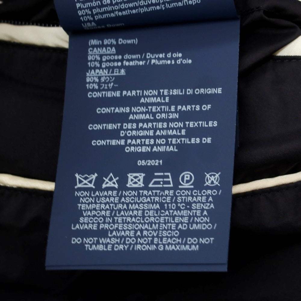 【中古】ヘルノ Herno ナイロン ダウンジャケット ネイビー【 46 】【 状態ランクB 】【 メンズ 】