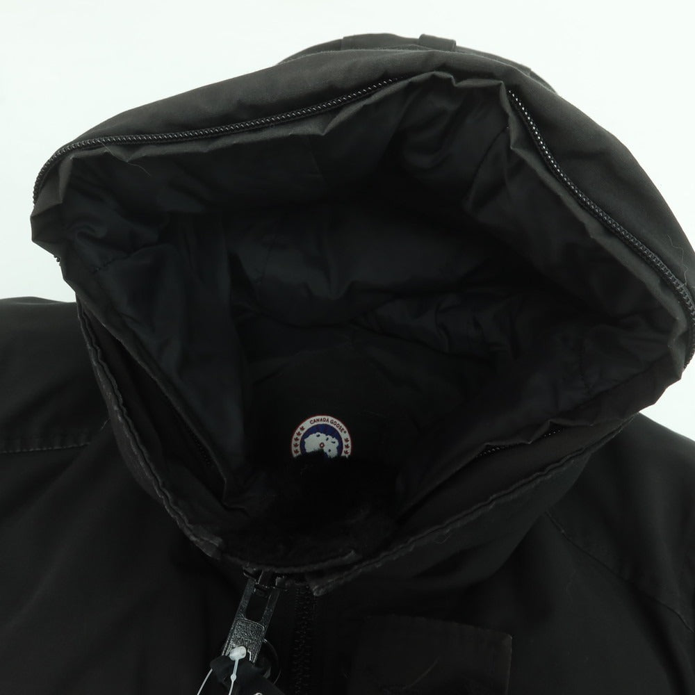 【中古】カナダグース CANADA GOOSE ジャスパー 3438MJ ファー ダウンコート ブラック【 M 】【 状態ランクC 】【 メンズ 】