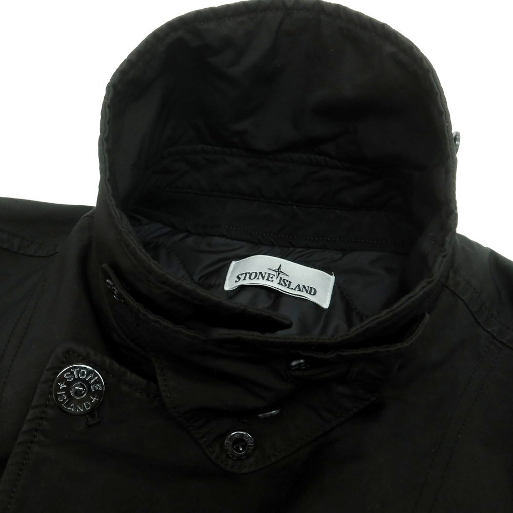 【中古】ストーンアイランド STONE ISLAND ポリエステルナイロン 中綿コート ブラック【 M 】【 状態ランクC 】【 メンズ 】