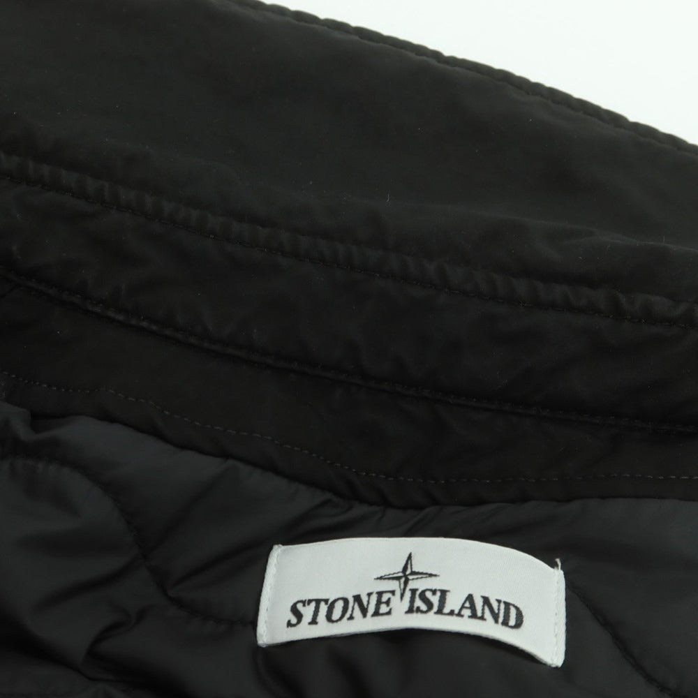 【中古】ストーンアイランド STONE ISLAND ポリエステルナイロン 中綿コート ブラック【 M 】【 状態ランクC 】【 メンズ 】