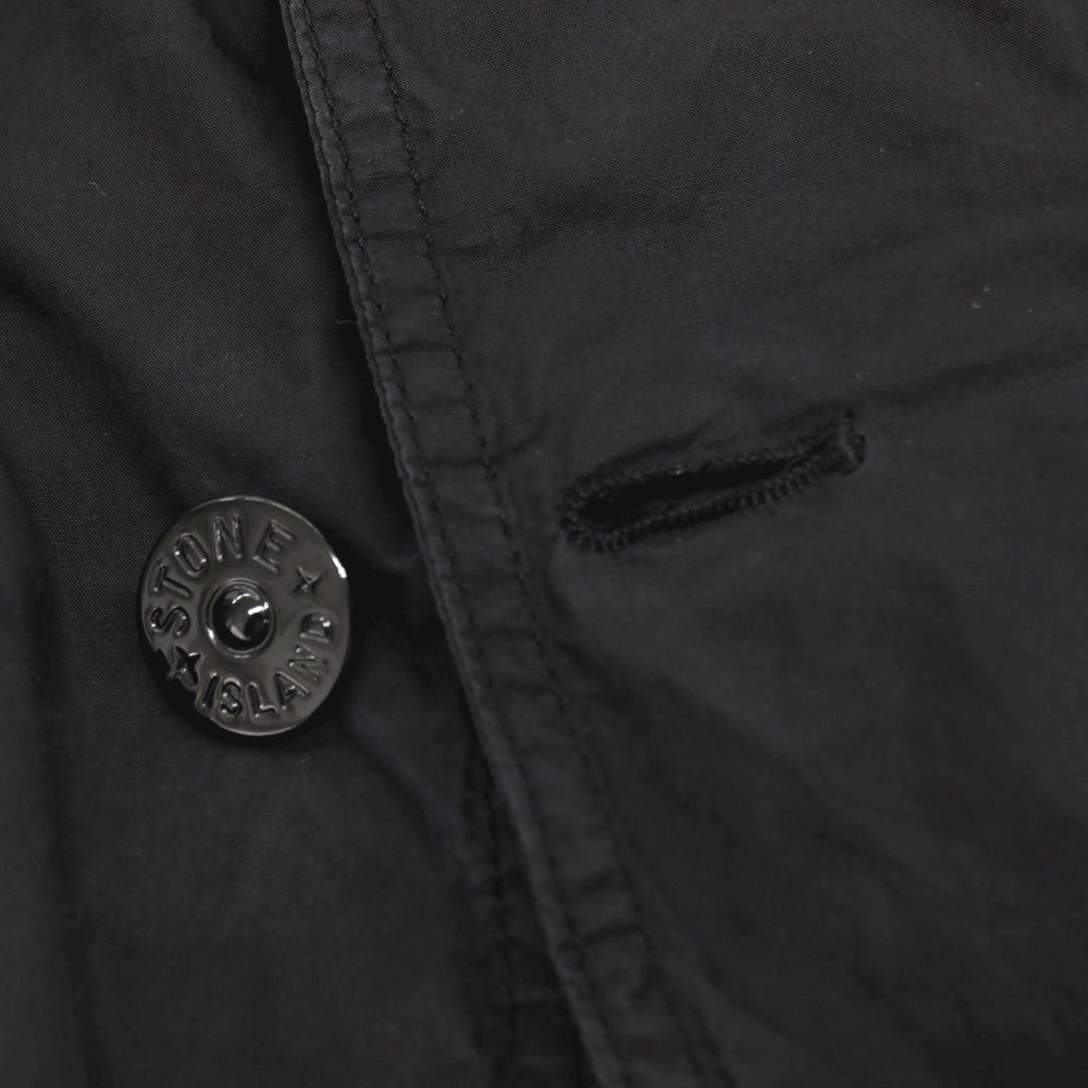 【中古】ストーンアイランド STONE ISLAND コットン 3B カジュアルジャケット ブラック【サイズS】【 状態ランクD 】【 メンズ 】