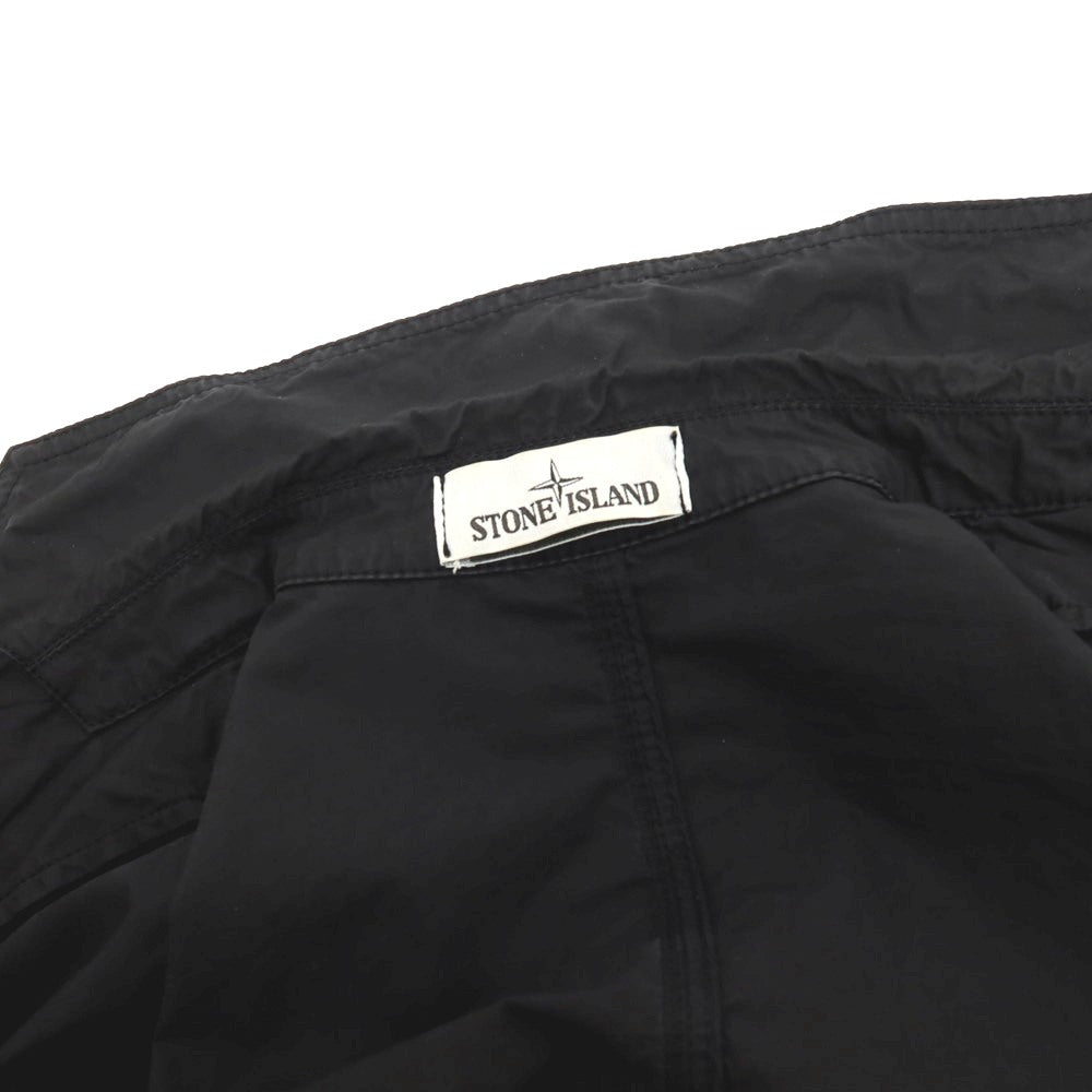 【中古】ストーンアイランド STONE ISLAND コットン 3B カジュアルジャケット ブラック【サイズS】【 状態ランクD 】【 メンズ 】