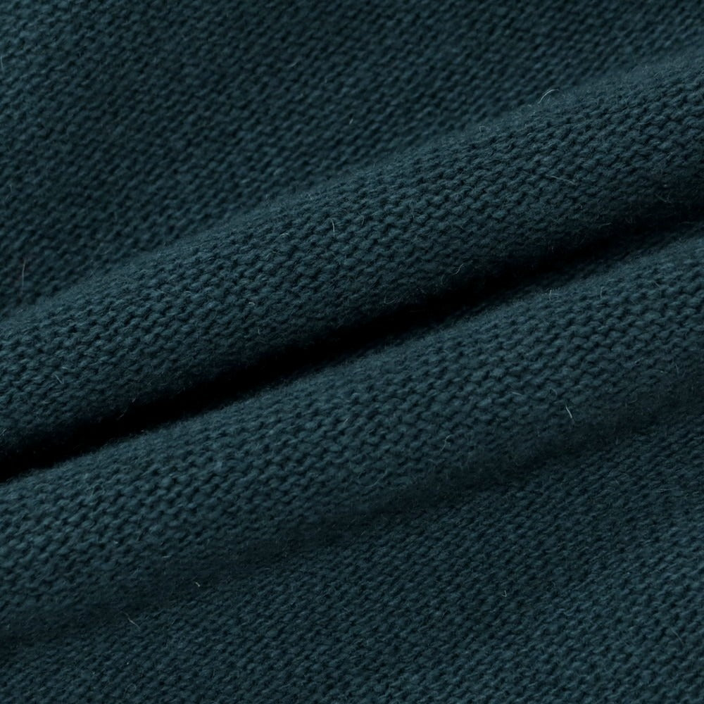 【中古】ストーンアイランド STONE ISLAND ミドルゲージ ウールナイロン プルオーバーニット フォレストグリーン【 M 】【 状態ランクA 】【 メンズ 】