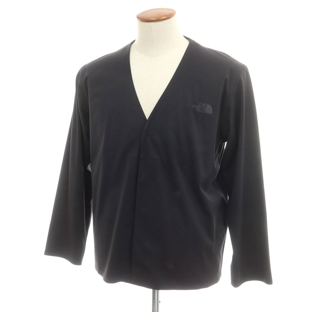 【中古】ザノースフェイス THE NORTH FACE NT11961 ポリエステル テックラウンジ カーディガン ブラック【 M 】【 状態ランクB 】【 メンズ 】