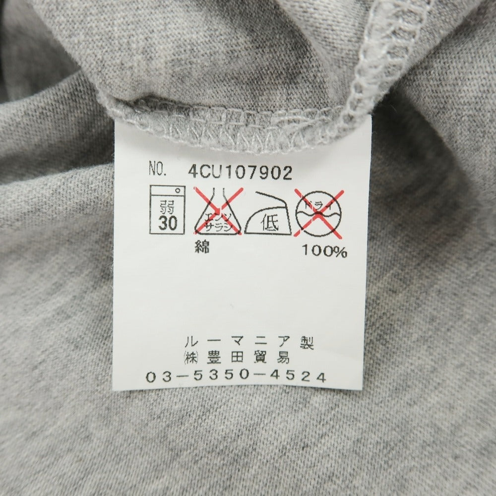 【中古】チルコロ1901 CIRCOLO 1901 コットン ヘンリーネック 半袖Tシャツ グレー【サイズM】【 状態ランクB 】【 メンズ 】