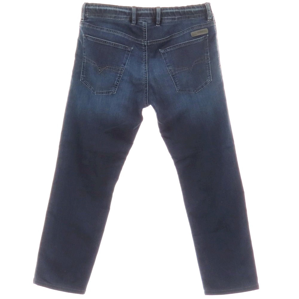 【中古】ディーゼル DIESEL WAYKEE-NE ストレッチ コットンポリエステル イージーパンツ ネイビー【 32 】【 状態ランクB 】【 メンズ 】