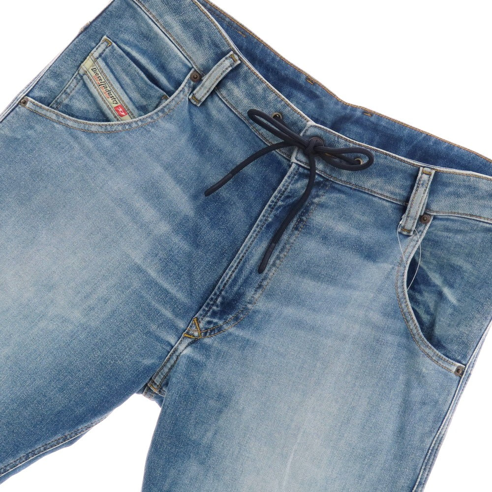 【中古】ディーゼル DIESEL ストレッチ コットンポリエステル デニム イージーパンツ ブルー【 32 】【 状態ランクB 】【 メンズ 】