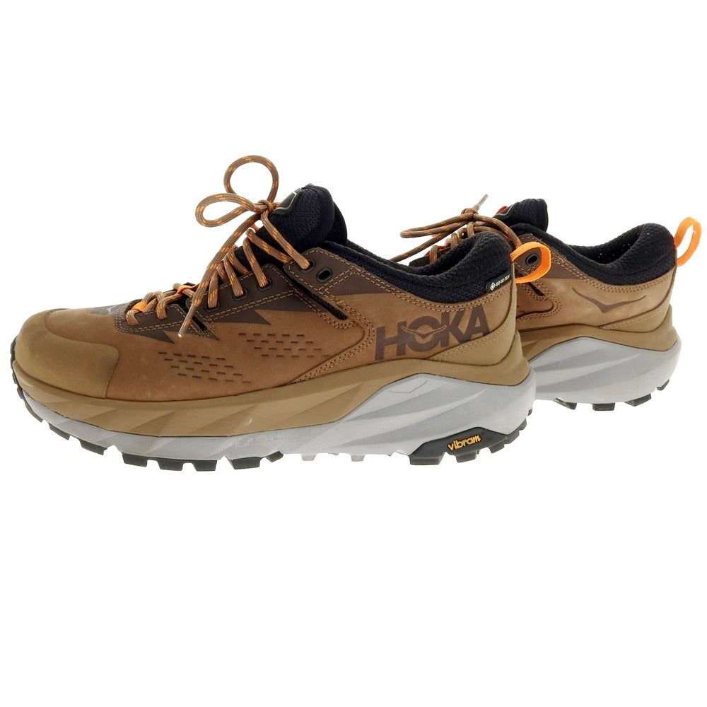 【中古】ホカ オネ オネ HOKA ONE ONE KAHA LOW GTX スニーカー ブラウン【 26.5 】【 状態ランクC 】【 メンズ 】