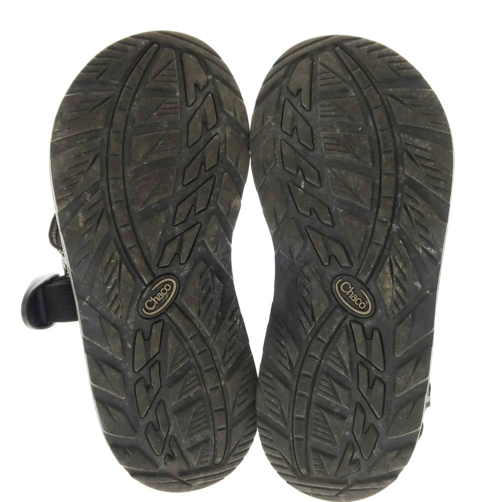 【中古】チャコ Chaco サンダル ブラック【 M8 】【 状態ランクC 】【 メンズ 】
