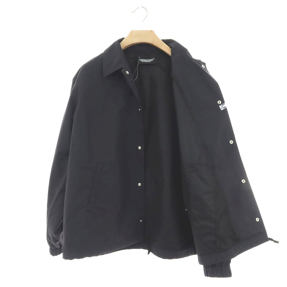 【中古】アンダーカバー UNDERCOVER ナイロン コーチジャケット ブラック系【 4 】【 状態ランクB 】【 メンズ 】