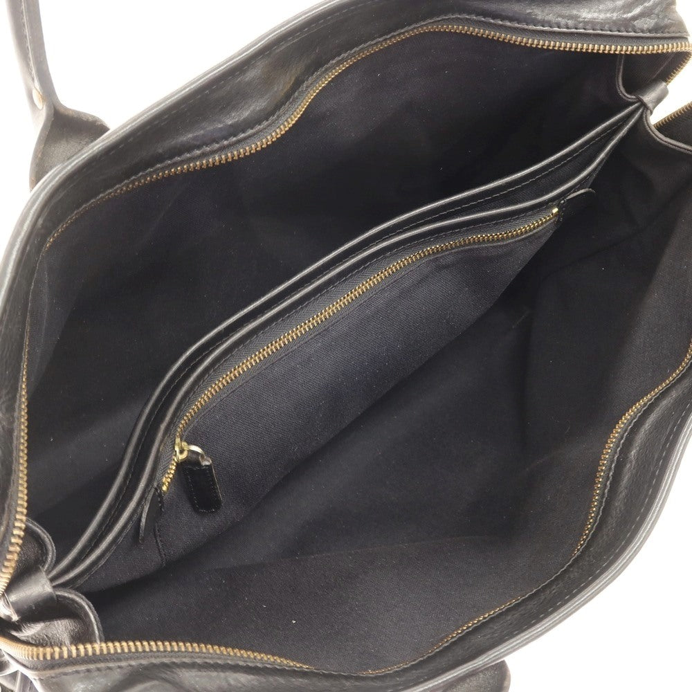 【中古】フェリージ Felisi 12-39 レザー ブリーフケース ブラック【 状態ランクC 】【 メンズ 】