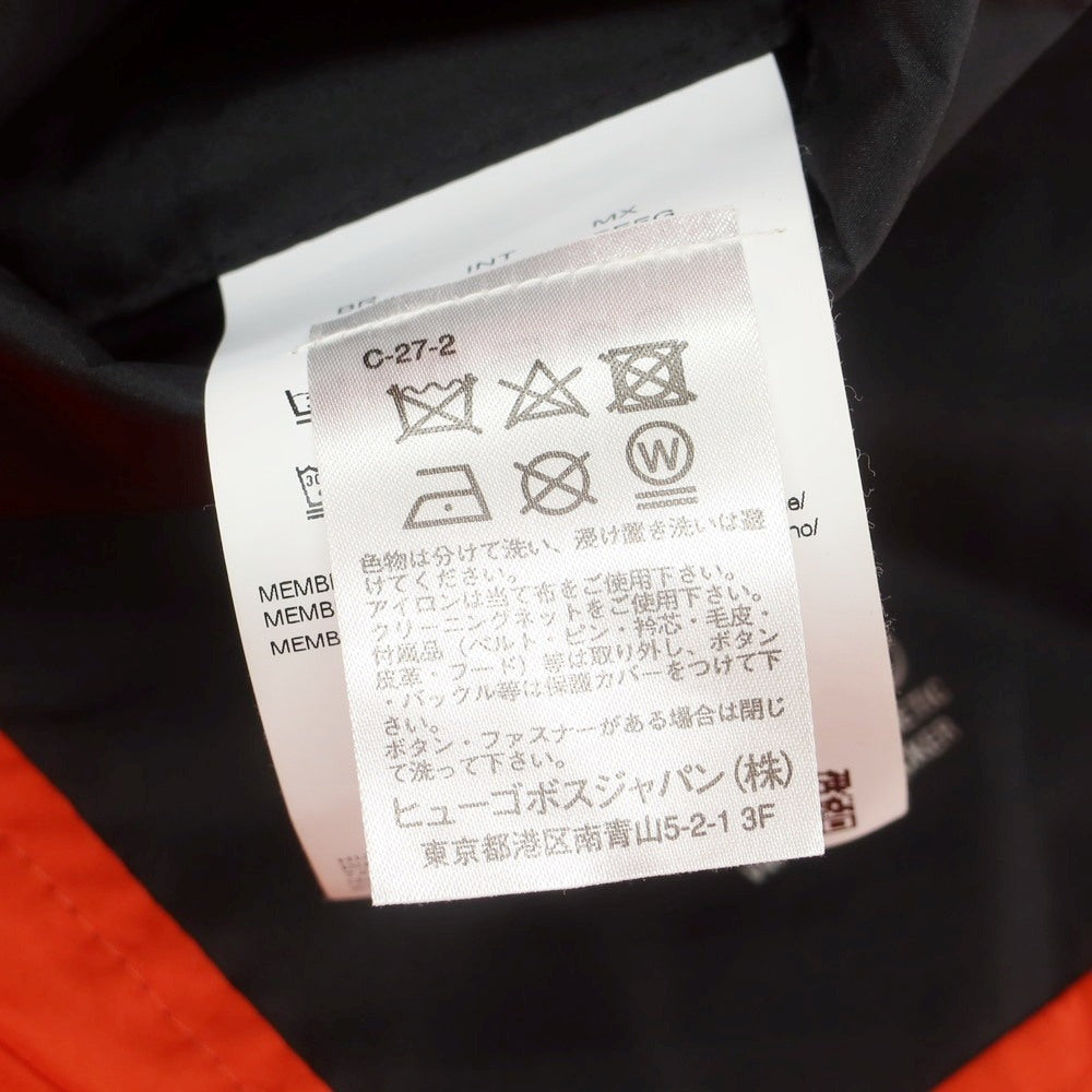 【中古】ヒューゴボス HUGO BOSS 2IN1 ナイロン フーデッド ダウンジャケット ブラック【 XXXL 】【 状態ランクB 】【 メンズ 】