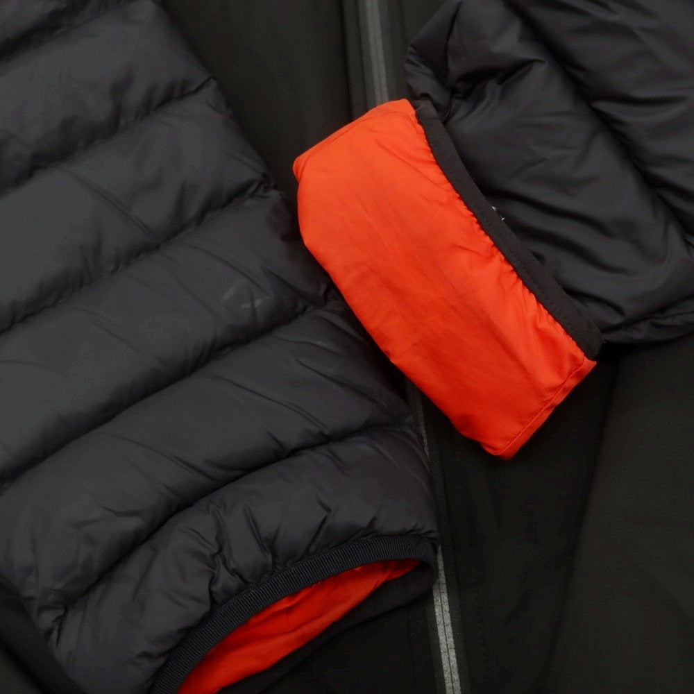 【中古】ヒューゴボス HUGO BOSS 2IN1 ナイロン フーデッド ダウンジャケット ブラック【 XXXL 】【 状態ランクB 】【 メンズ 】