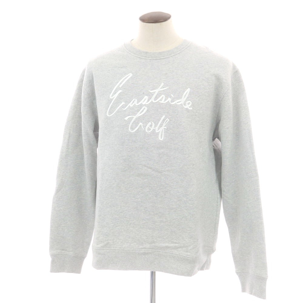 【中古】イーストサイドゴルフ Eastside Golf コットン クルーネック スウェット グレ-【 XL 】【 状態ランクC 】【 メンズ 】
