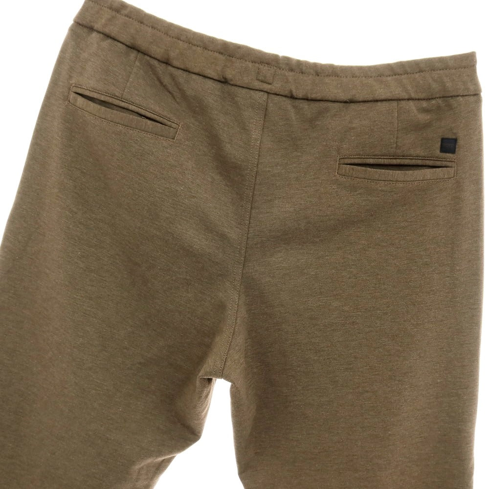 【中古】ボス BOSS ポリエステルレーヨンポリウレタン ジャージー イージーパンツ カーキブラウン【サイズ54】【 状態ランクB 】【 メンズ 】