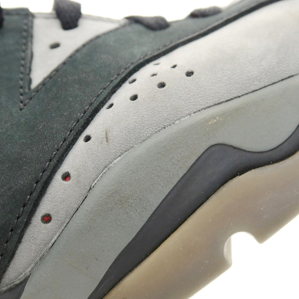 【中古】ナイキ NIKE × PSG AIR JORDAN 6 RETRO スニーカー ブラックxグレー【 29cm 】【 状態ランクC 】【 メンズ 】