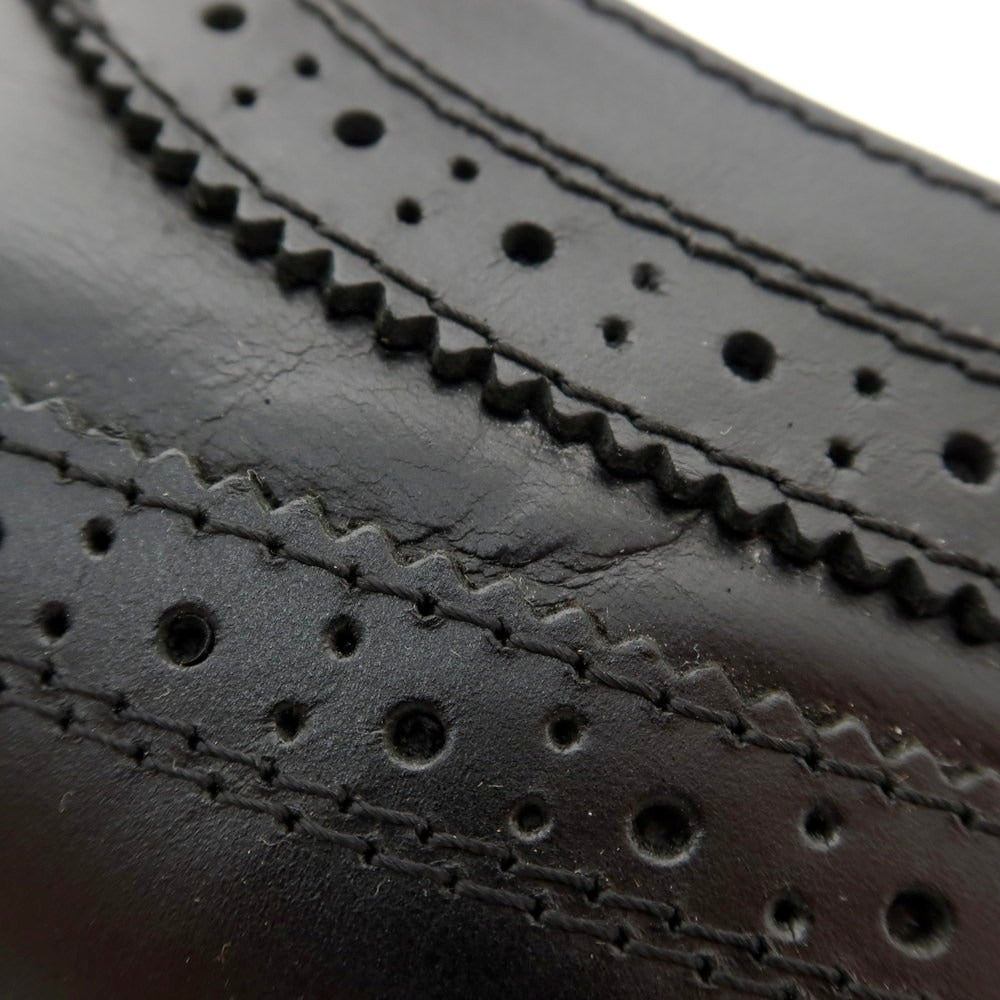 【中古】オルフィック ORPHIC ロングウイングチップ スニーカー ブラック【 28.5cm 】【 状態ランクB 】【 メンズ 】