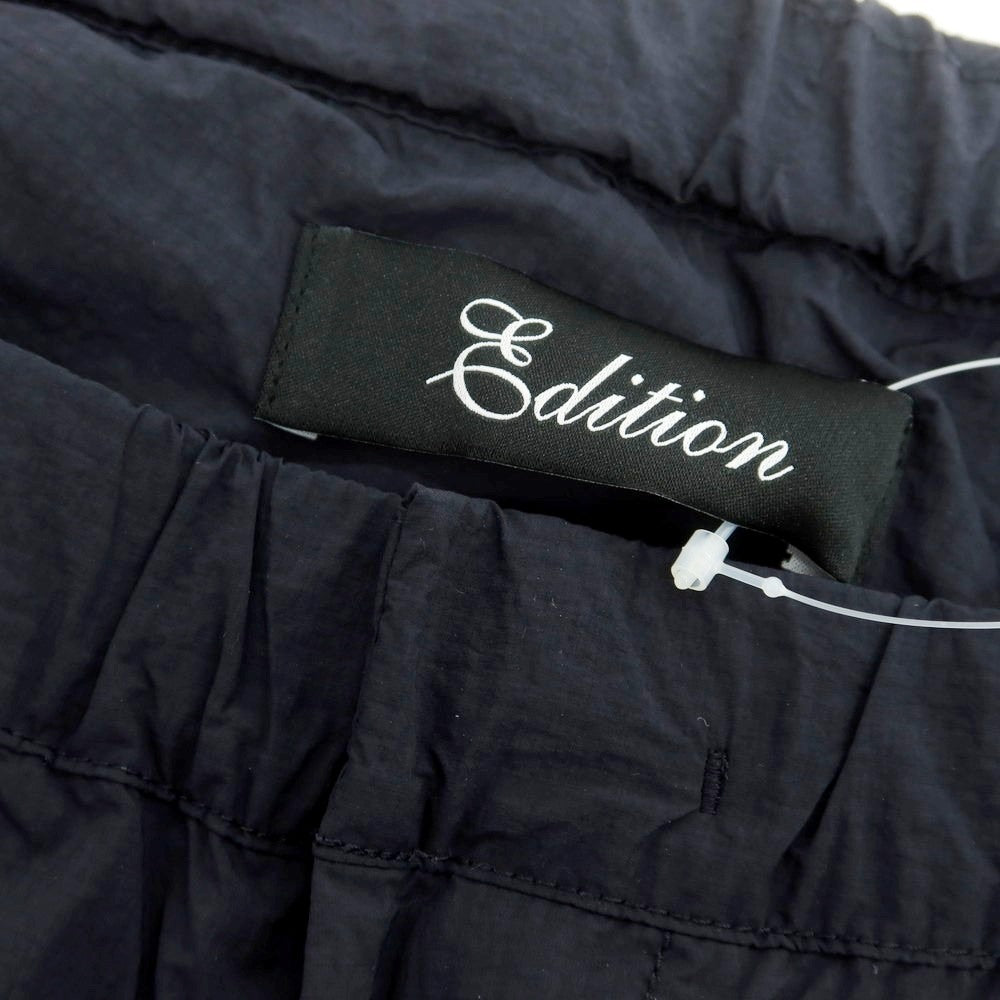 【中古】エディション Edition リップストップナイロン イージーカーゴパンツ ネイビー【 L 】【 状態ランクB 】【 メンズ 】