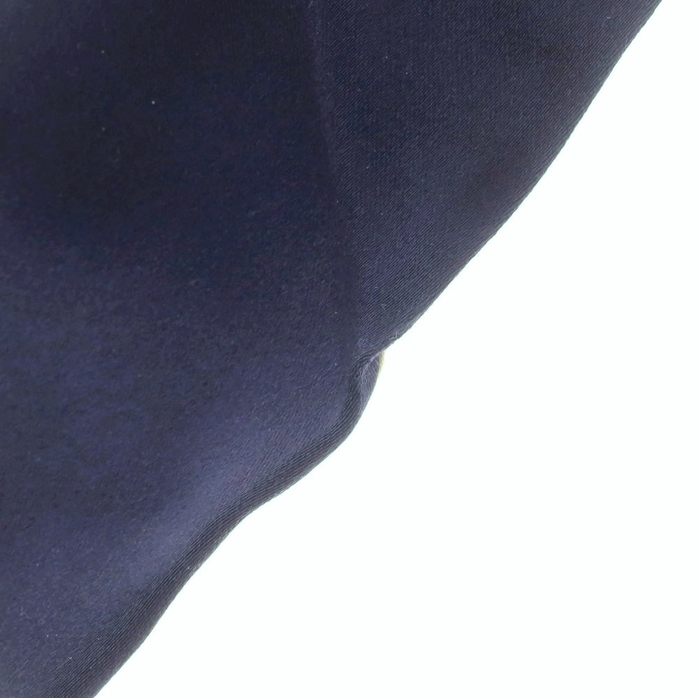 【中古】フランコバッシ FRANCO BASSI シルク 無地ネクタイ ネイビー【 状態ランクC 】【 メンズ 】