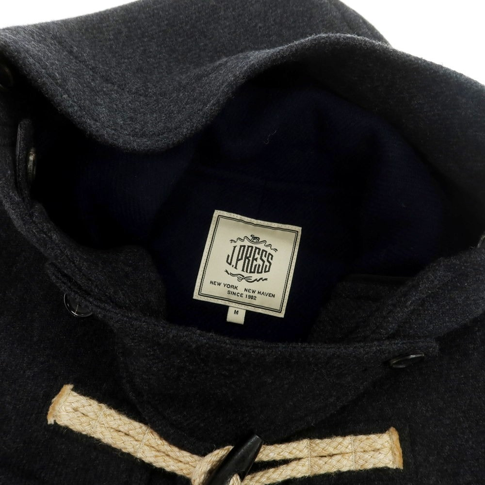 【中古】ジェイプレス J.PRESS ウール ダッフルコート ダークグレー【 M 】【 状態ランクB 】【 メンズ 】