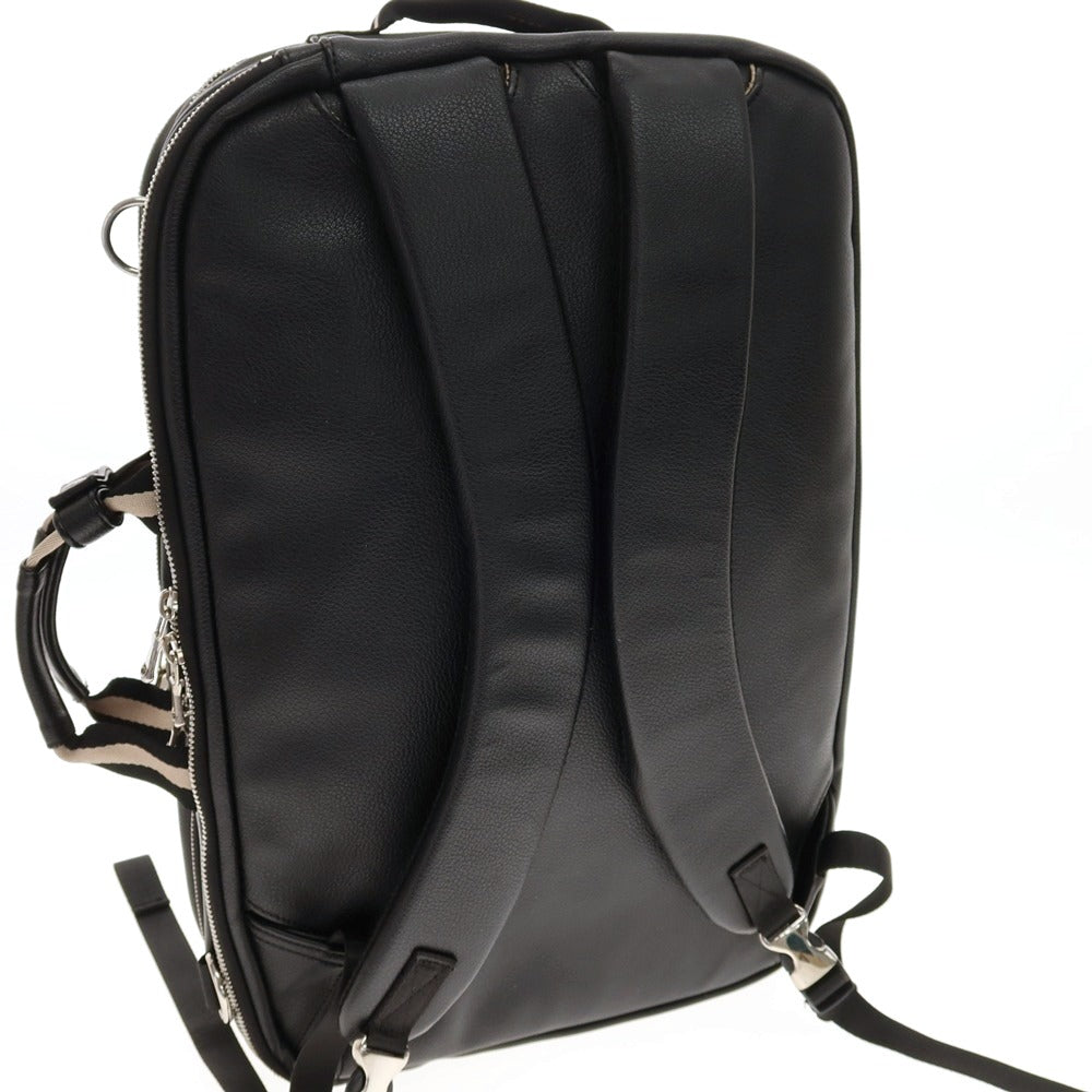 【中古】ジェイプレス J.PRESS 合成皮革 3WAY ブリーフケース ブラック【 状態ランクC 】【 メンズ 】