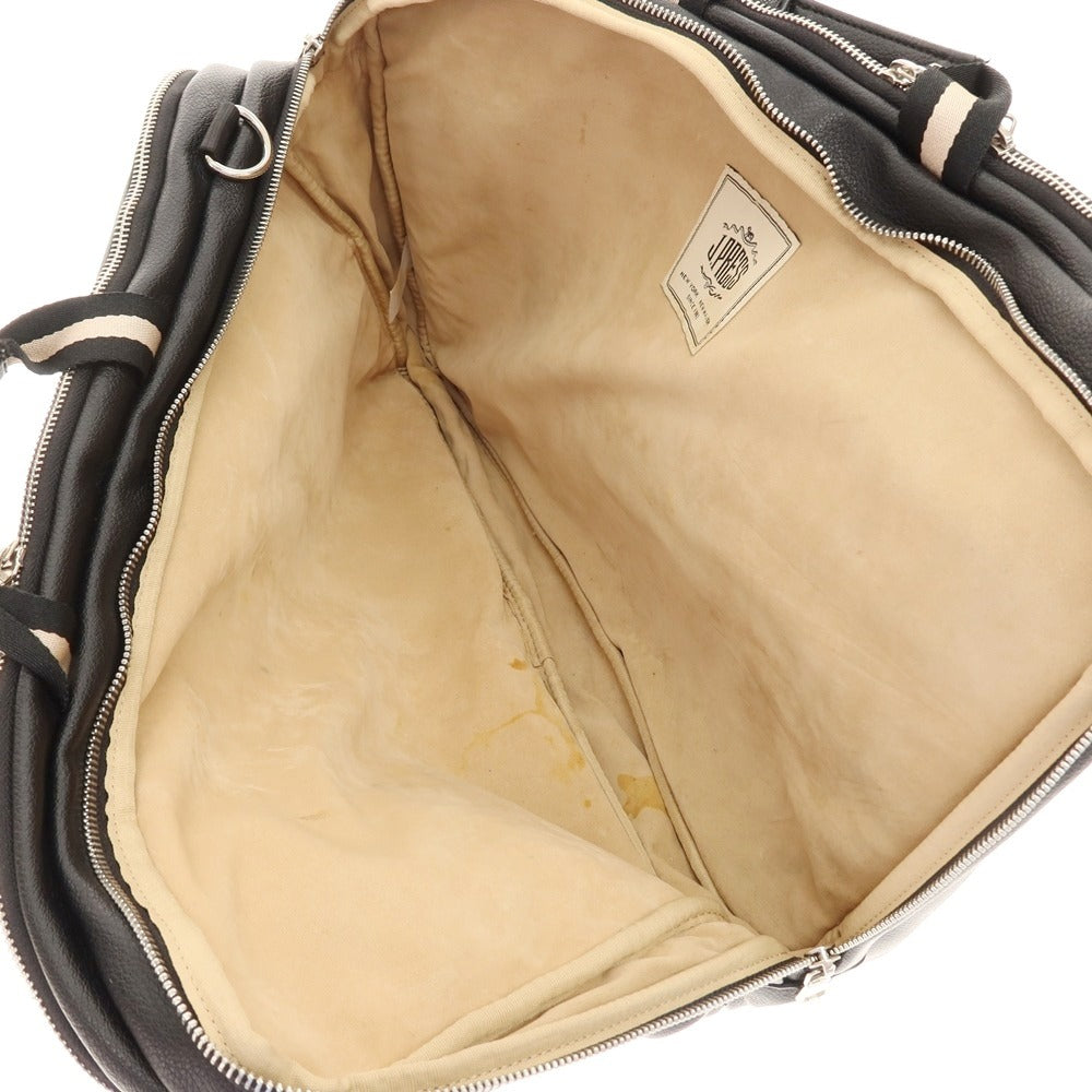 【中古】ジェイプレス J.PRESS 合成皮革 3WAY ブリーフケース ブラック【 状態ランクC 】【 メンズ 】