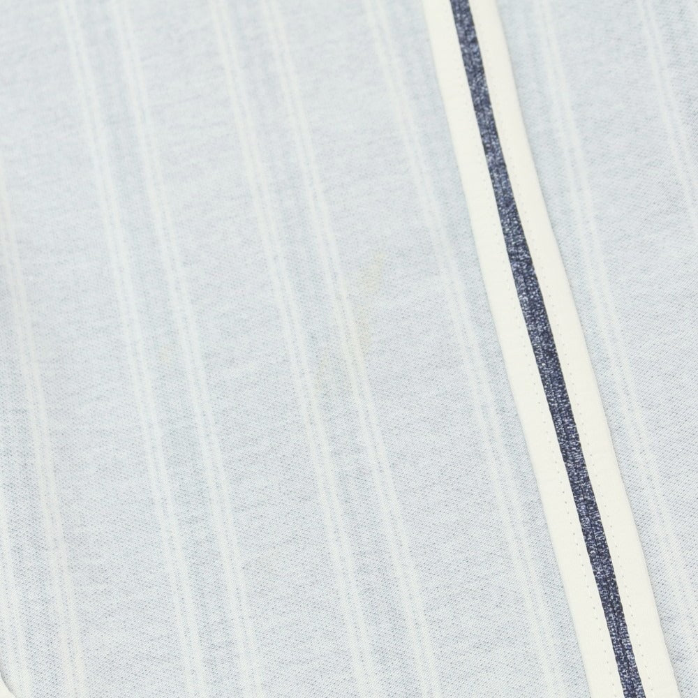 【中古】チルコロ1901 CIRCOLO 1901 ジャージーコットン ストライプ カジュアルジャケット ネイビー【 48 】【 状態ランクC 】【 メンズ 】