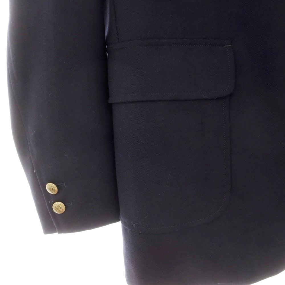 【中古】オーディナリーフィッツ Ordinary fits ツイルウール テーラードジャケット ネイビー【 36 】【 状態ランクB 】【 メンズ 】