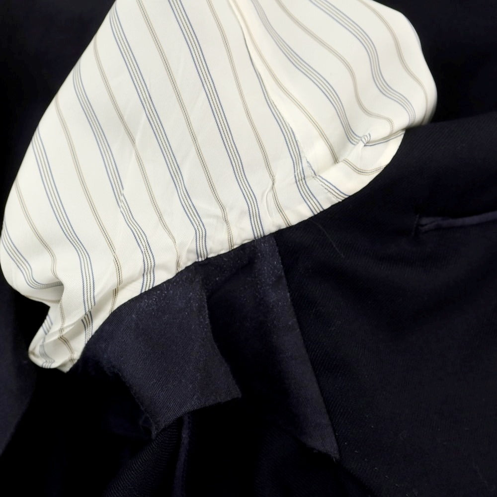 【中古】オーディナリーフィッツ Ordinary fits ツイルウール テーラードジャケット ネイビー【 36 】【 状態ランクB 】【 メンズ 】