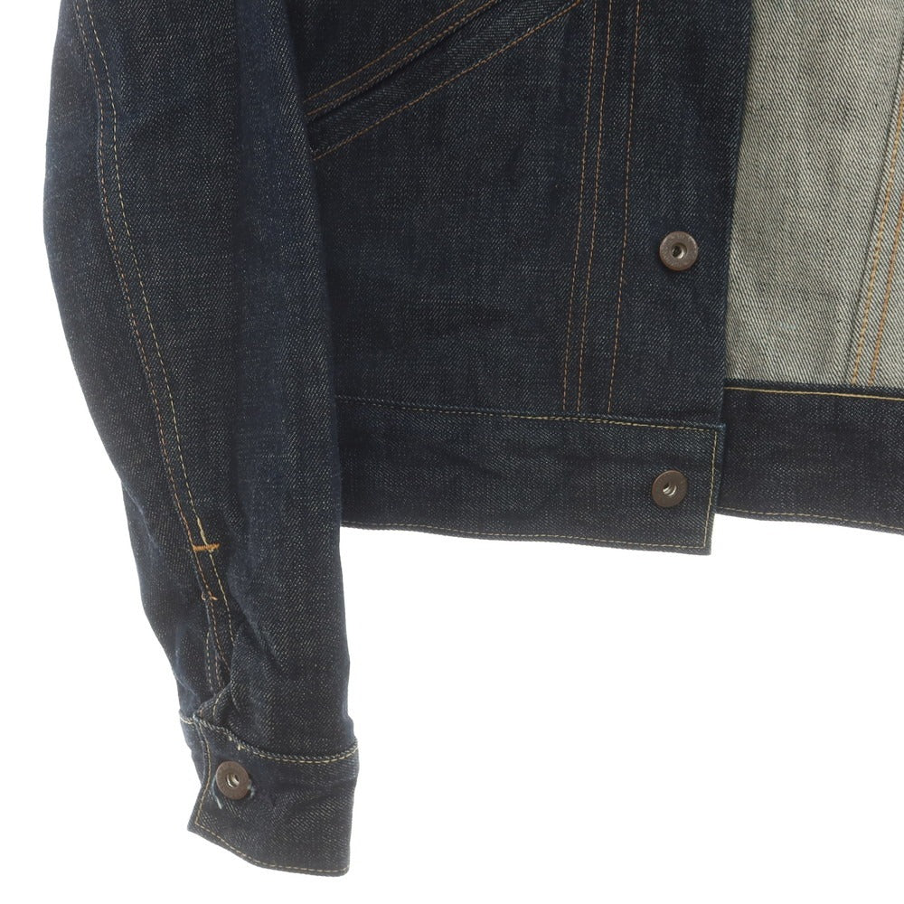 【中古】ブルックリンデニム BROOKLYN DENIM CO コットン デニムジャケット ネイビー【 S 】【 状態ランクB 】【 メンズ 】