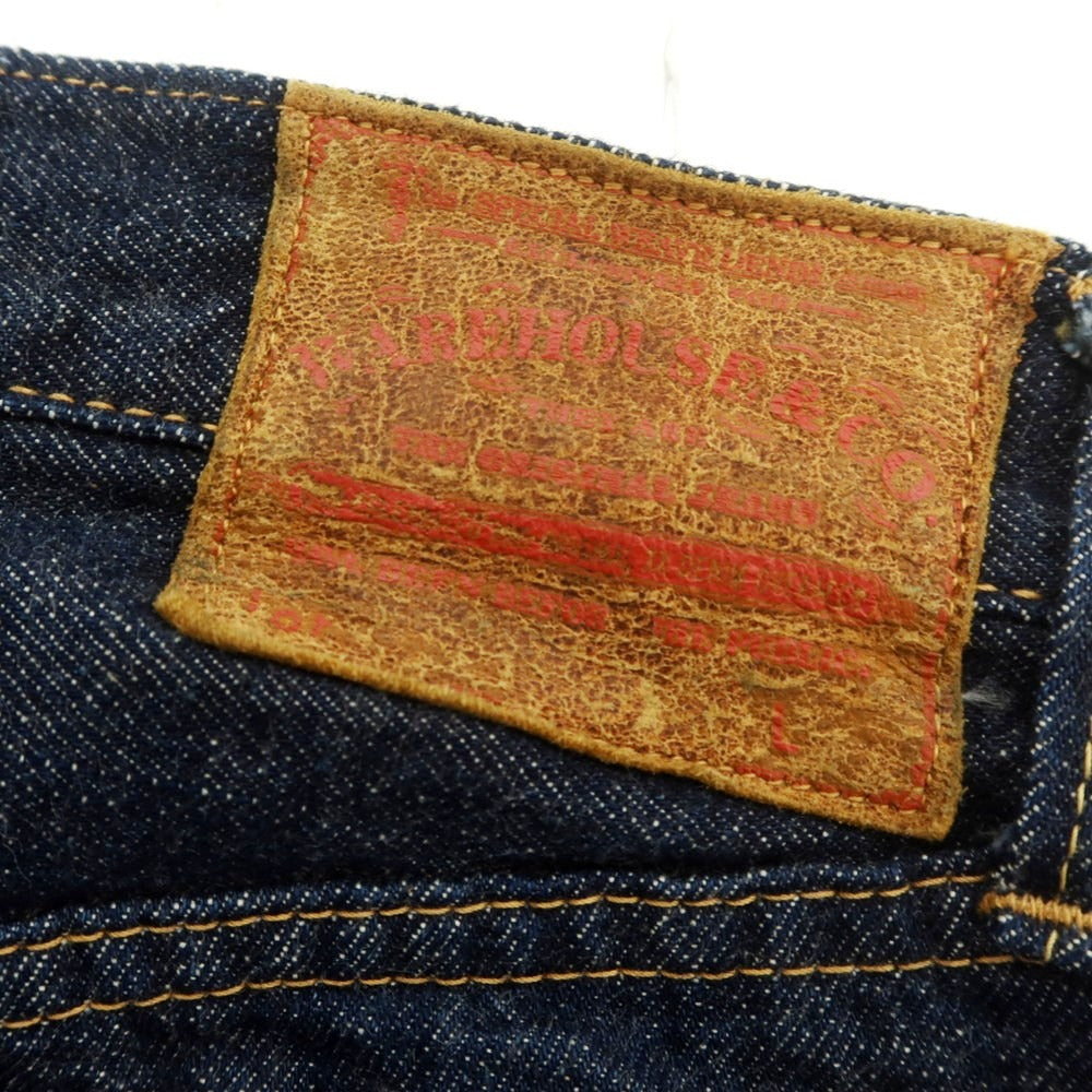 【中古】ウエアハウス ウェアハウス WAREHOUSE DUCK DIGGER コットン ジーンズ デニムパンツ ネイビー【 32 】【 状態ランクB 】【 メンズ 】