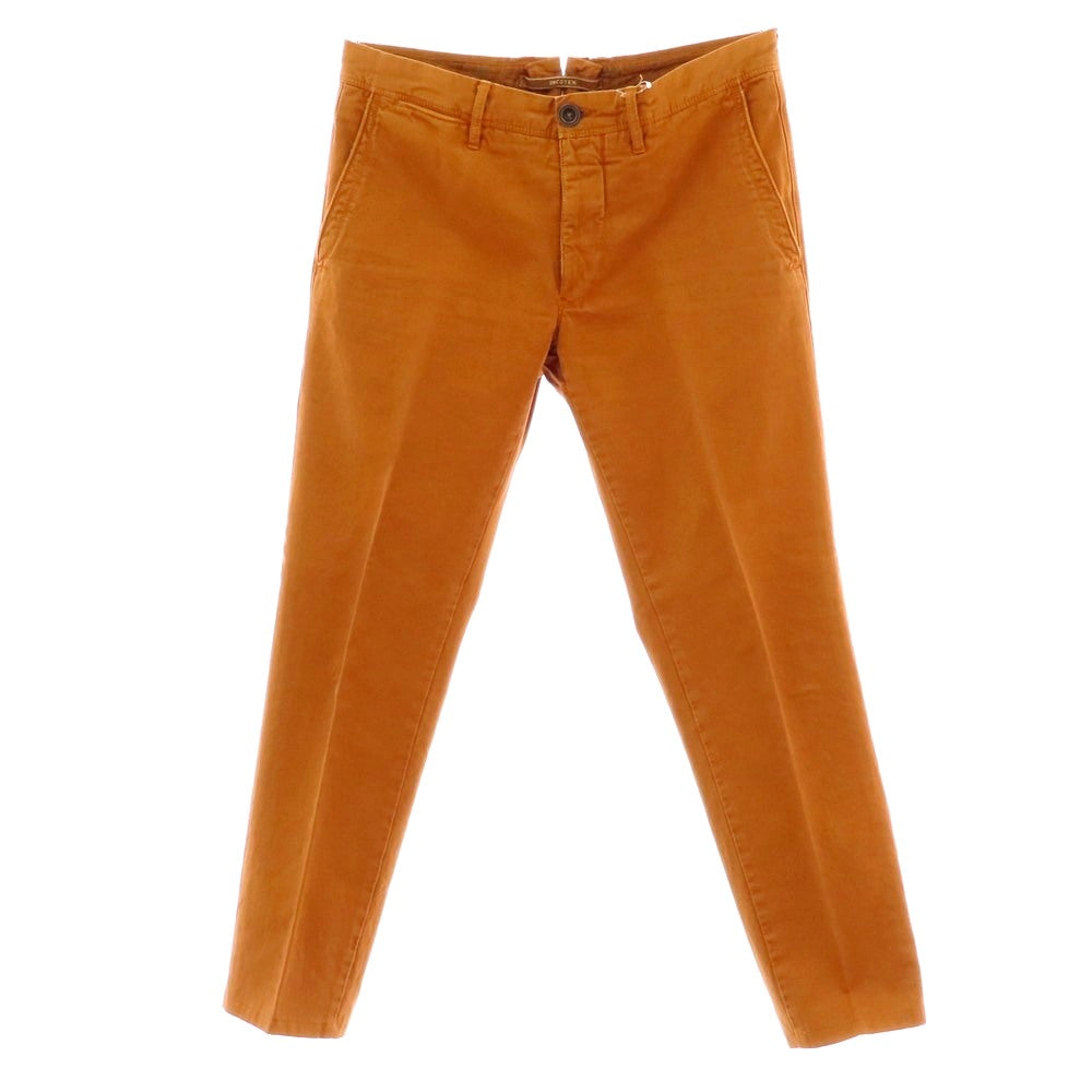 【中古】インコテックス INCOTEX コットン カジュアルスラックスパンツ オレンジ【 32 】【 状態ランクB 】【 メンズ 】