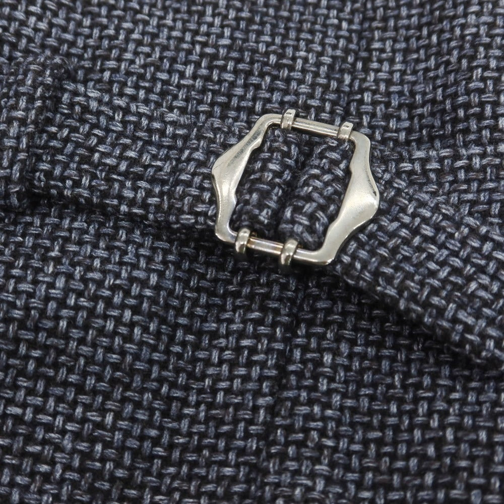 【中古】ラルディーニ LARDINI ウールポリエステル カジュアル系ジレ ベスト ネイビー【 48 】【 状態ランクB 】【 メンズ 】