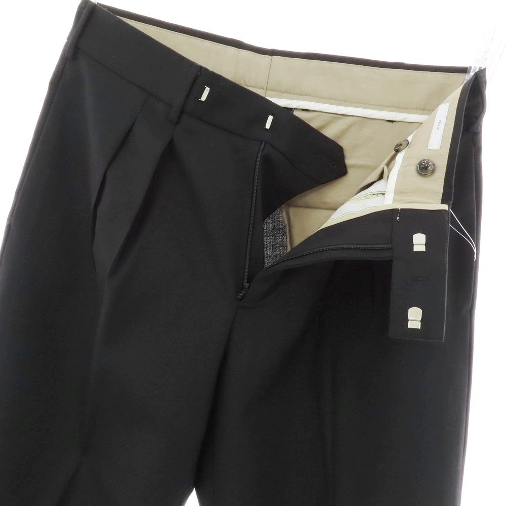 【中古】ピーティートリノ PT TORINO TREDICI ウール ドレススラックスパンツ ブラック【 48 】【 状態ランクA 】【 メンズ 】