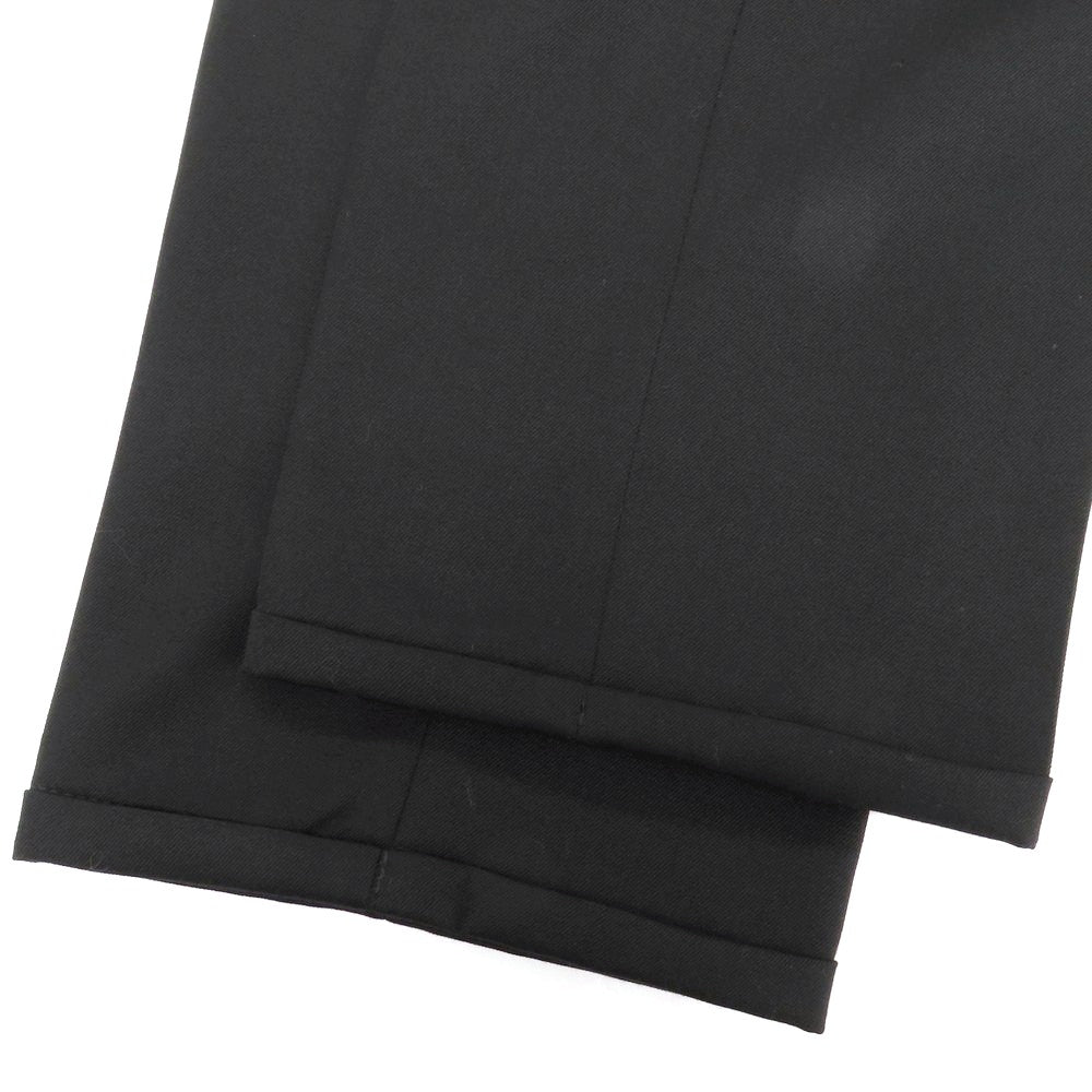 【中古】ピーティートリノ PT TORINO CINQUE SUPER100‘S ウール カジュアルスラックスパンツ ブラック【 32 】【 状態ランクB 】【 メンズ 】