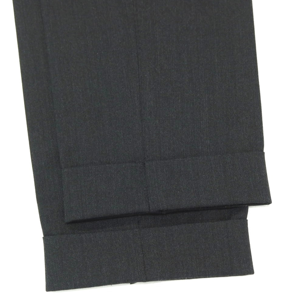 【中古】ピーティーゼロウーノ PT01 WINTER TRAVELLER ストレッチ ポリエステルウール ドレススラックスパンツ ダークグレー【サイズ50】【 状態ランクA 】【 メンズ 】