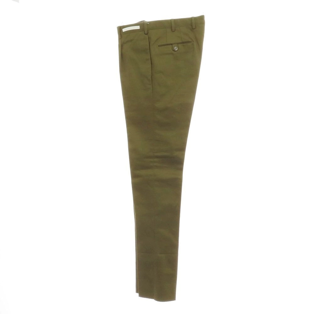 【中古】ピーティーゼロウーノ PT01 CAPITAL CHINO コットン カジュアルスラックスパンツ オリーブ【 48 】【 状態ランクB 】【 メンズ 】