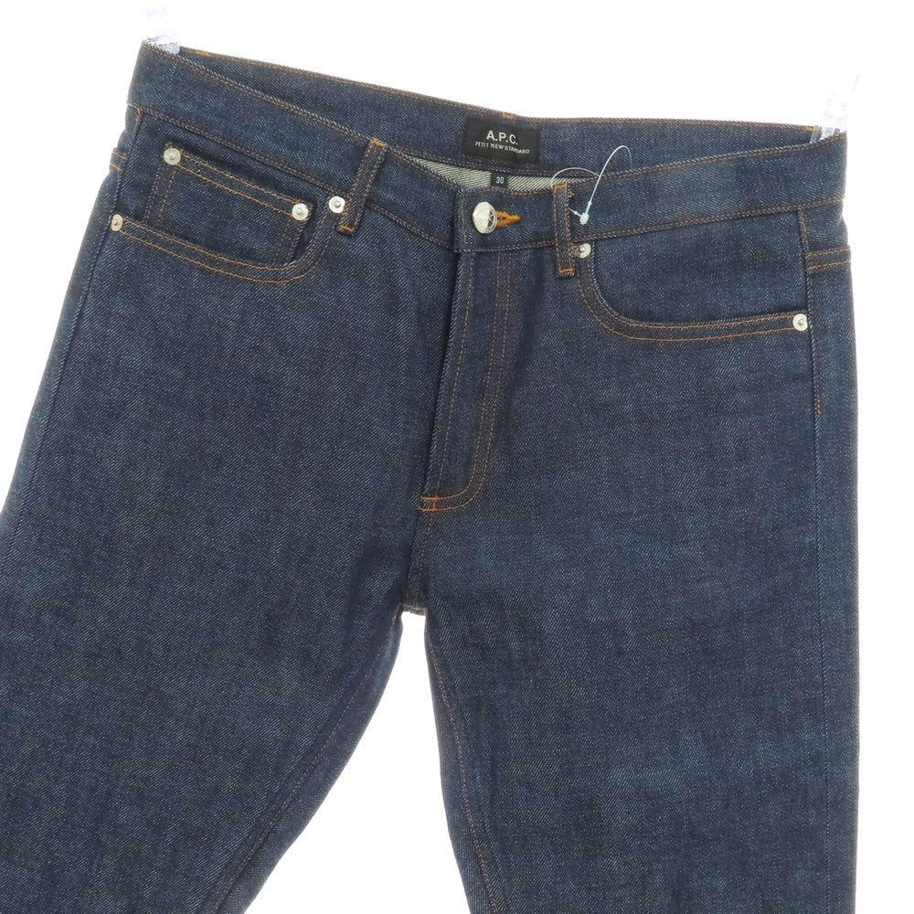 【中古】アーペーセー A.P.C. PETIT NEW STANDARD ジーンズ デニムパンツ ネイビー【 30 】【 状態ランクB 】【 メンズ 】