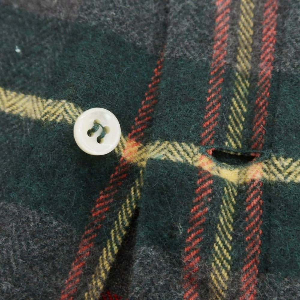 【中古】ギローバー GUY ROVER チェック ボタンダウンネルシャツ レッドxグレー【 M 】【 状態ランクB 】【 メンズ 】