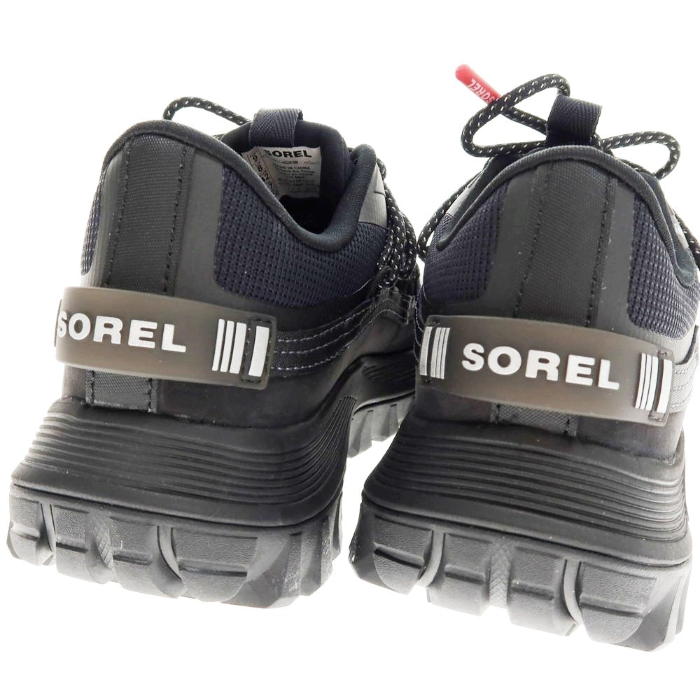 【中古】【未使用】ソレル SOREL CALLSIGN HORIZON LOW GTX スニーカー ブラック【 27 】【 状態ランクS 】【 メンズ 】