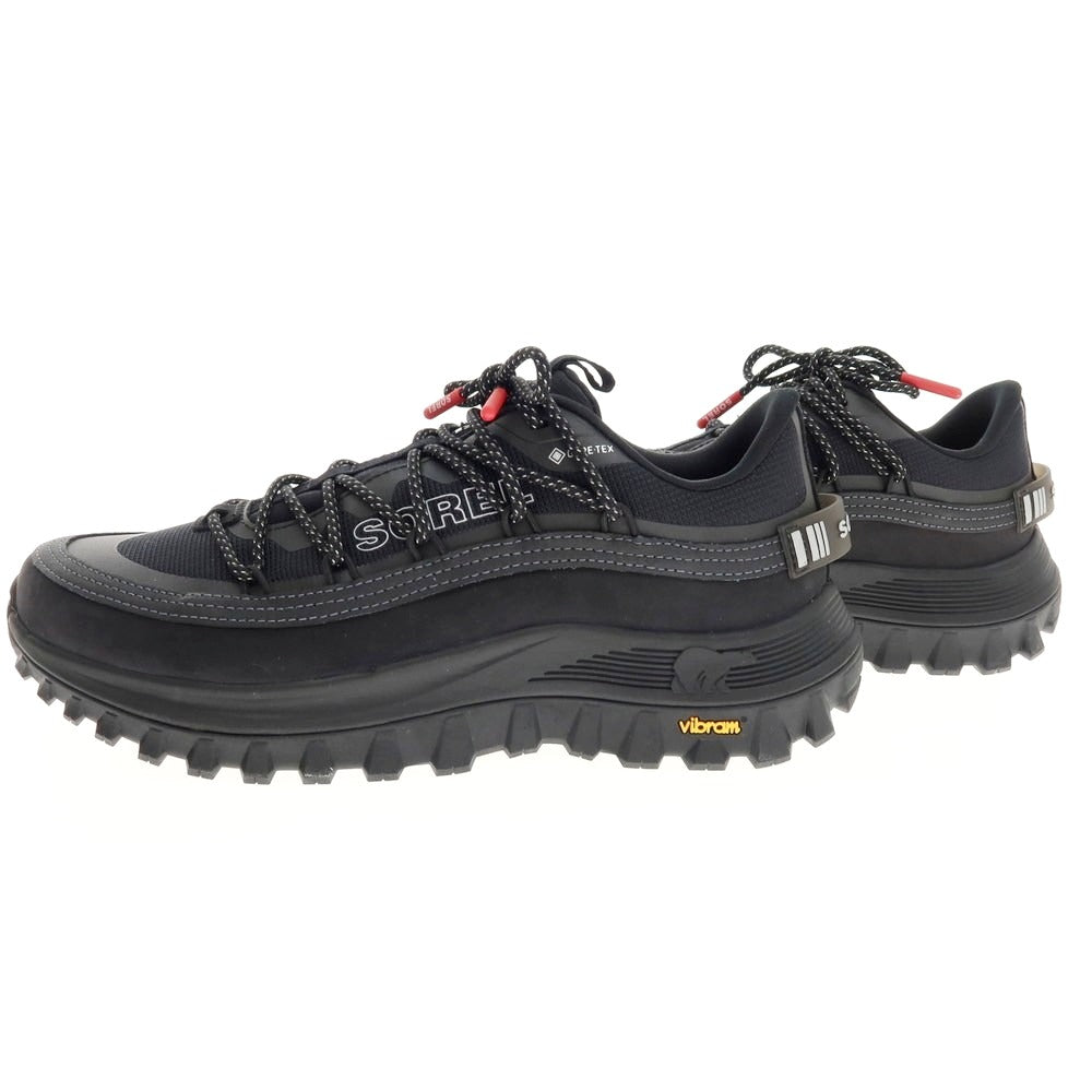 【中古】【未使用】ソレル SOREL CALLSIGN HORIZON LOW GTX スニーカー ブラック【 27 】【 状態ランクS 】【 メンズ 】