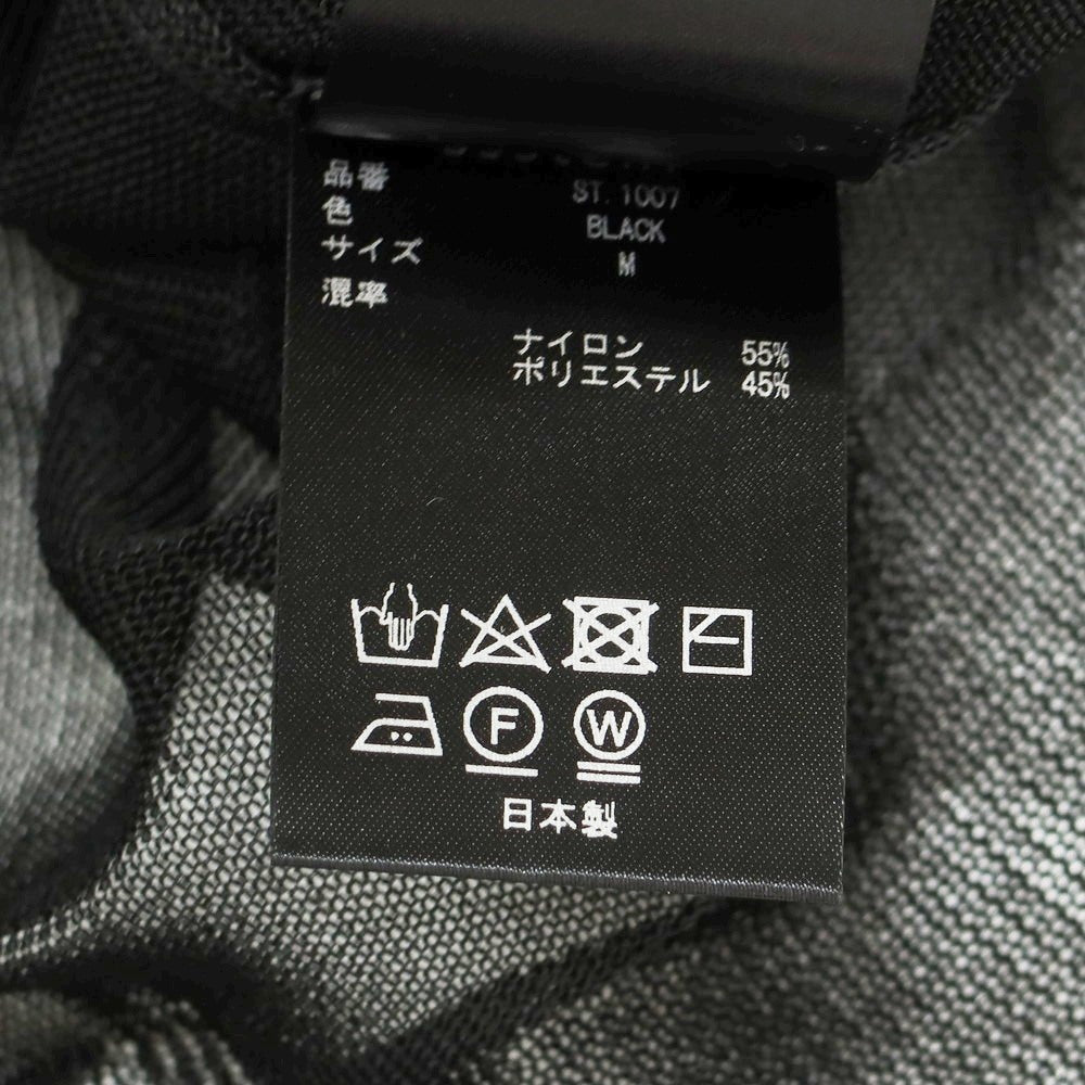 【中古】シュタイン ssstein ナイロンポリエステル シースルーニット カーディガン ブラック【 M 】【 状態ランクB 】【 メンズ 】