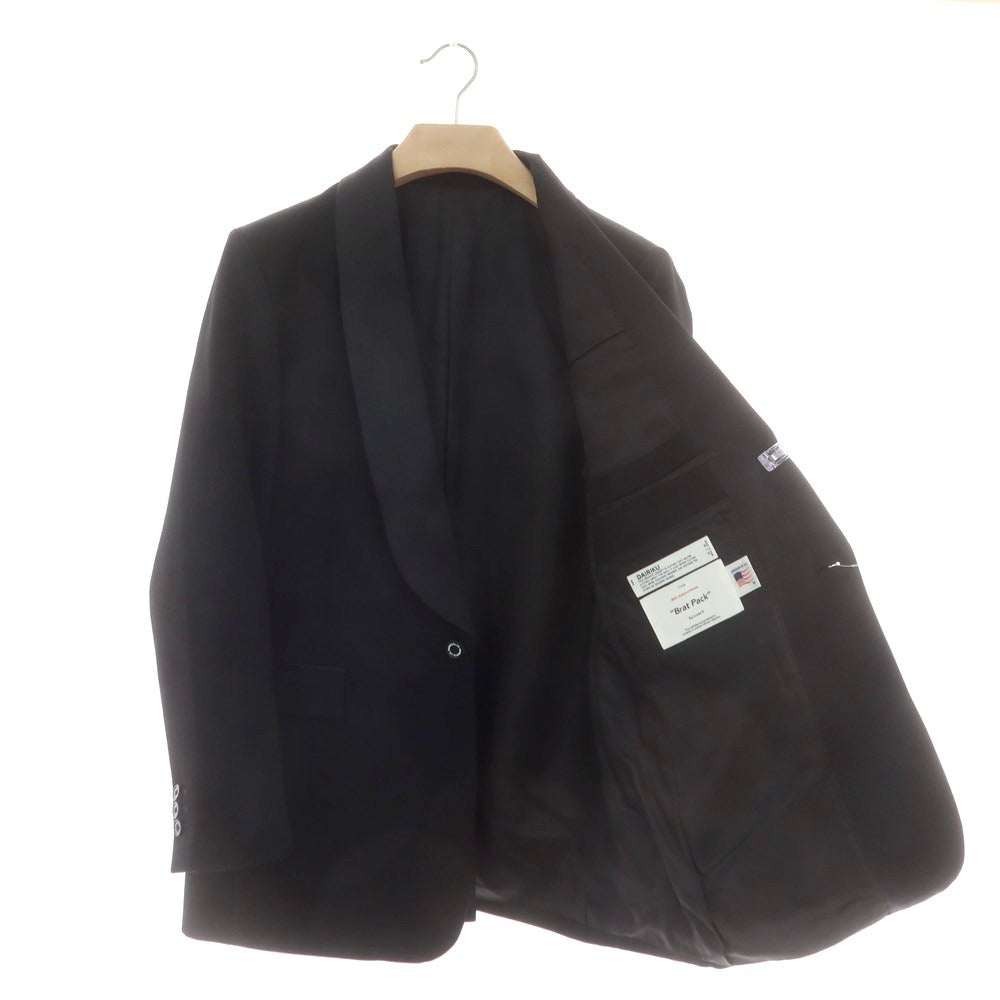 【中古】ダイリク DAIRIKU Brat Pack ウール ショールカラー タキシード フォーマルスーツ ブラック【 M/M/29 】【 状態ランクA 】【 メンズ 】