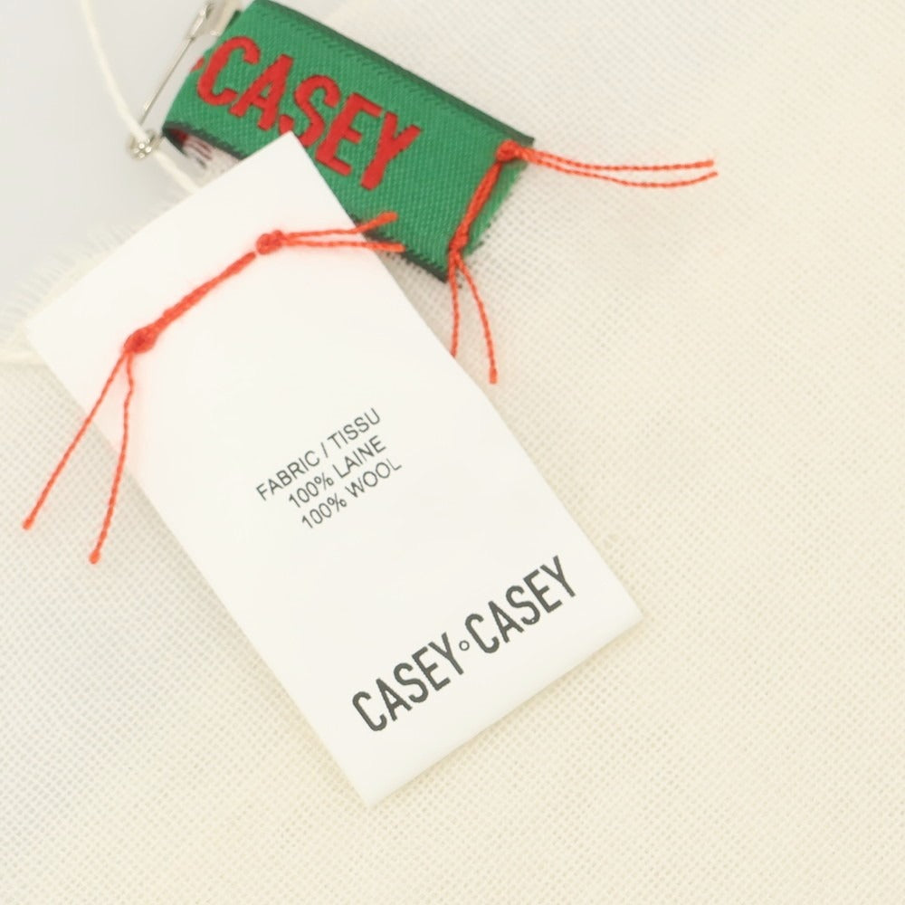 【中古】ケイシー ケイシー CASEY CASEY ウール ストール オフホワイト【 状態ランクA 】【 ユニセックス 】