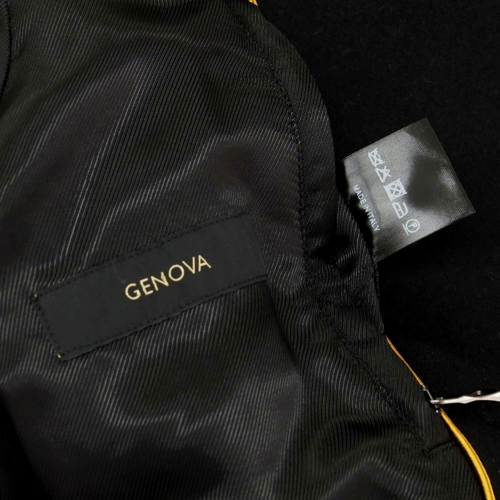 【中古】シーラップ Sealup GENOVA ウール ピーコート ブラック【 46 】【 状態ランクA 】【 メンズ 】