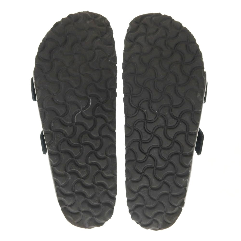 【中古】ビルケンシュトック BIRKENSTOCK ARIZONA オールレザー サンダル ブラック【 26.5 】【 状態ランクB 】【 メンズ 】